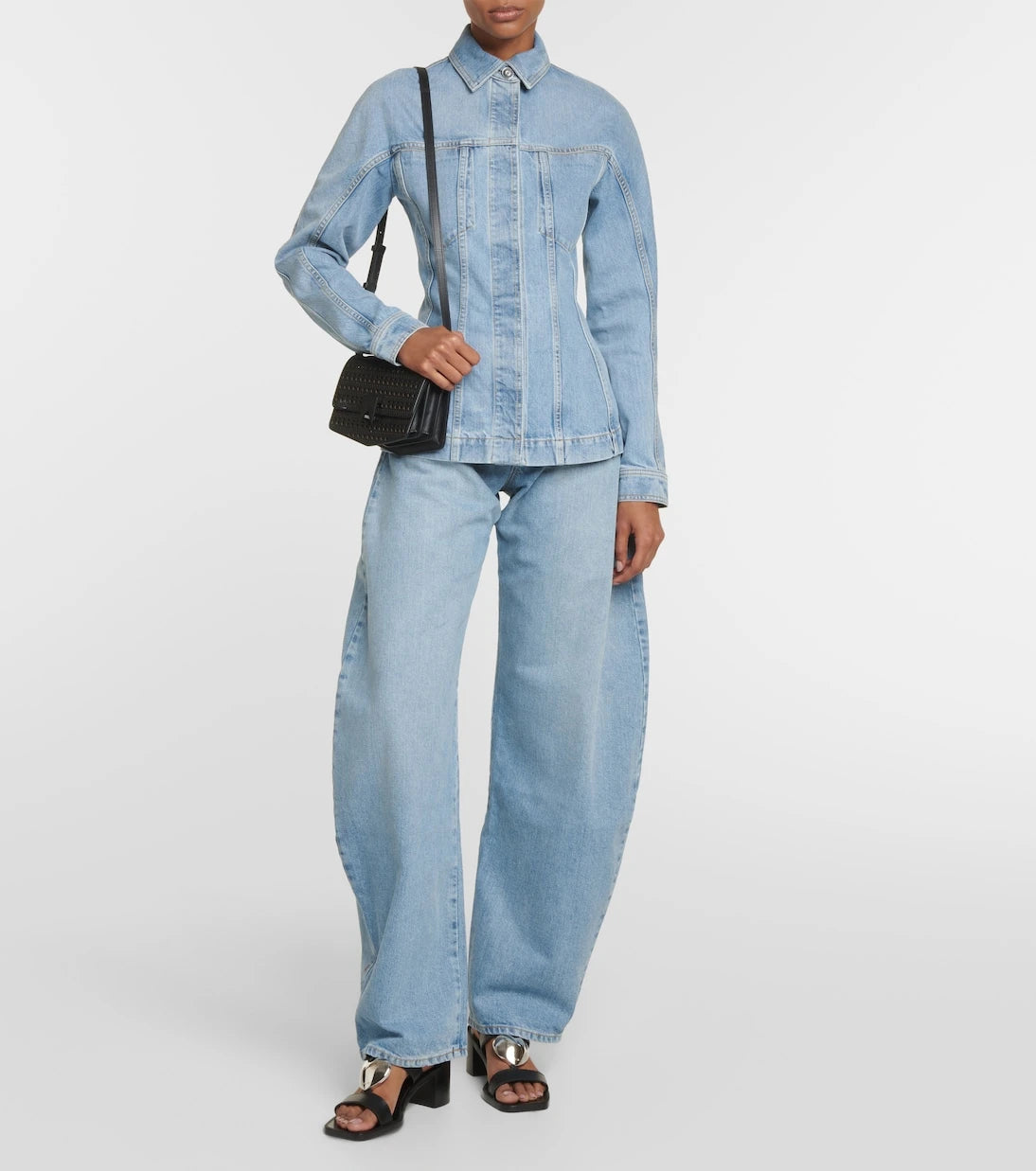 Alaïa - Le Cœur leather sandals