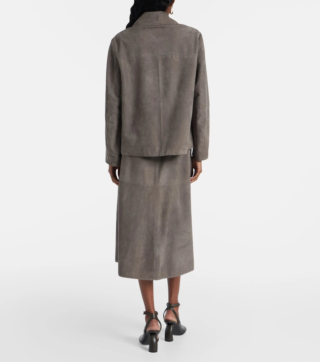 'S Max Mara - قميص علوي من الشامواه