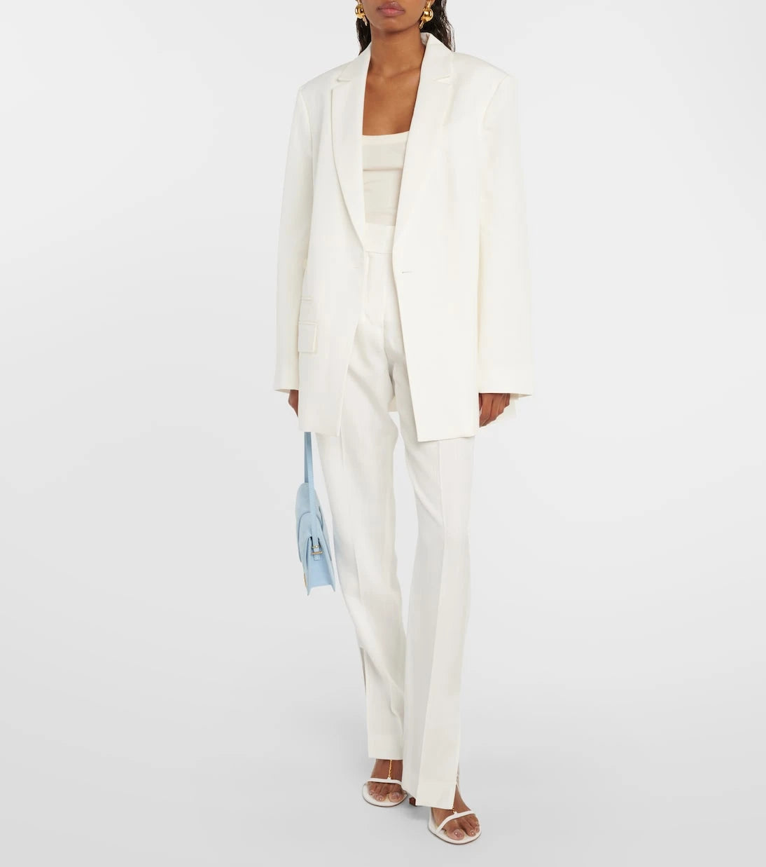 Jacquemus - Le Pantalon Tibau side-slit slim pants