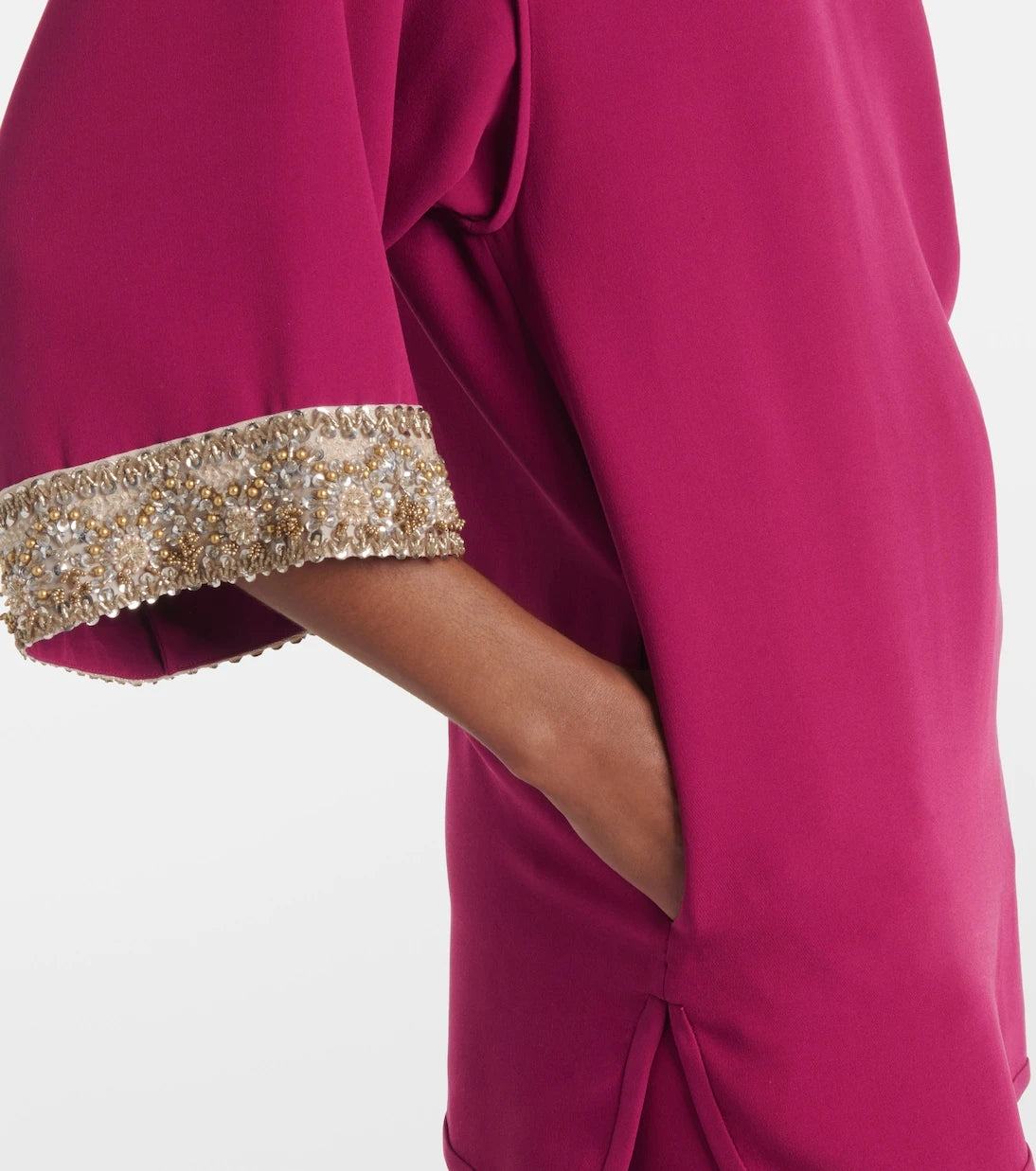 Valentino - Cady Couture embroidered top