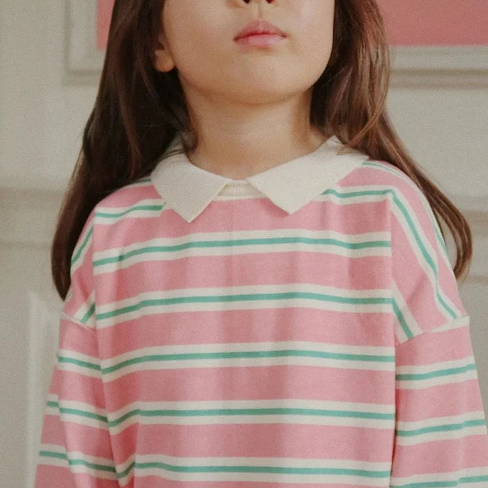 Konges Sløjd SPOTTY LS DRESS GOTS Pamuk Çocuk Elbisesi