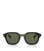 Ray-Ban Black RB4458D Square Sunglasses