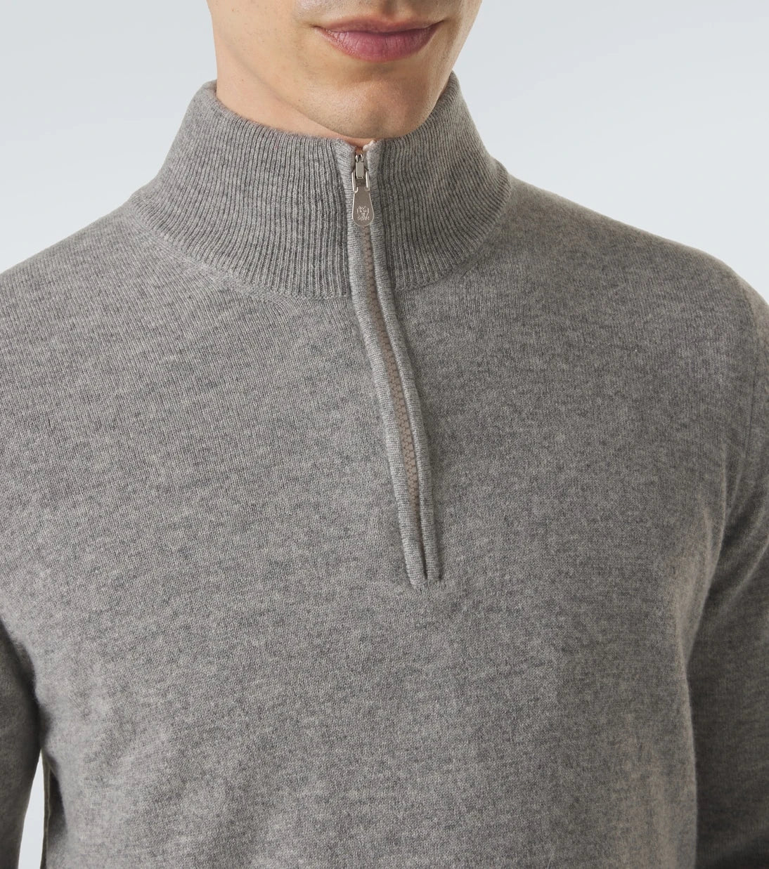 Brunello Cucinelli - Cashmere half-zip sweater