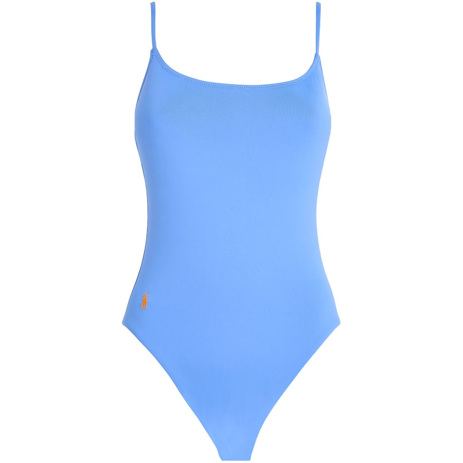 Polo Ralph Lauren Blue Scoop-Back Kennedy Swimsuit
