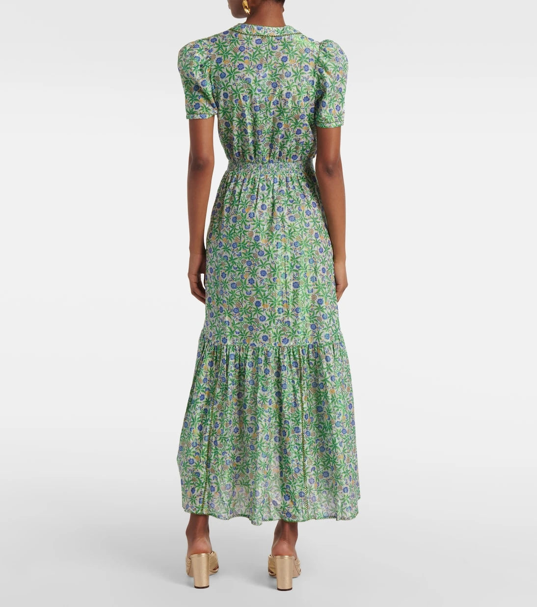 Poupette St Barth - Baba printed cotton wrap dress