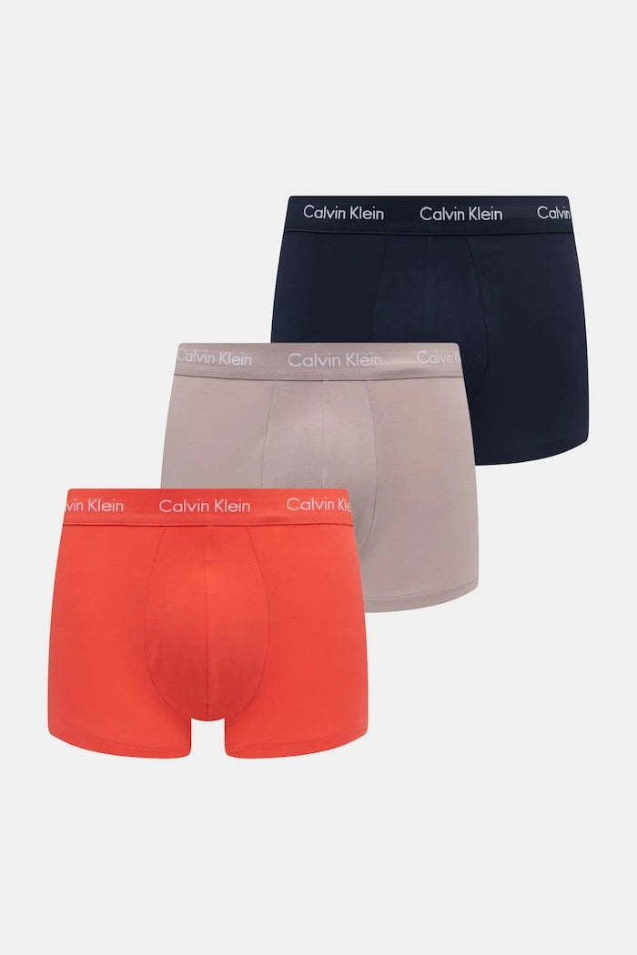 Calvin Klein Underwear боксерки мъжки от памук с еластан 3 броя