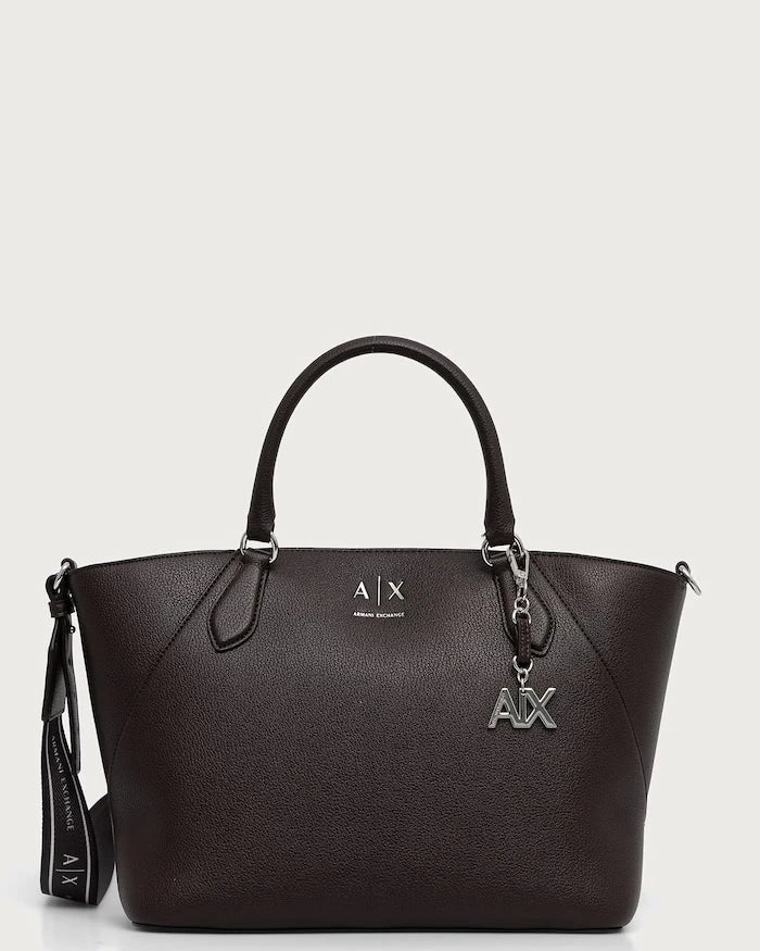 Armani Exchange kadın crossbody suni deri çanta