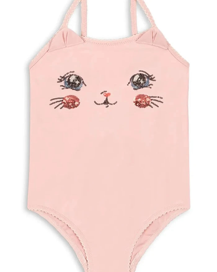 Konges Sløjd KITTY SWIMSUIT GRS Çocuk Tek Parça Mayo