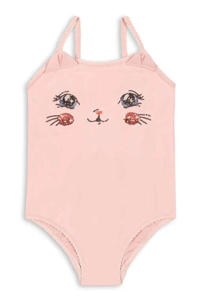 Детски цял бански Konges Sløjd KITTY SWIMSUIT GRS