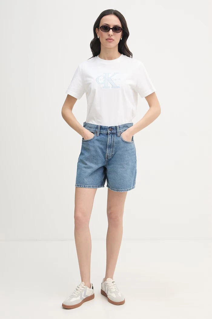 Calvin Klein Jeans kadın denim kısa şort