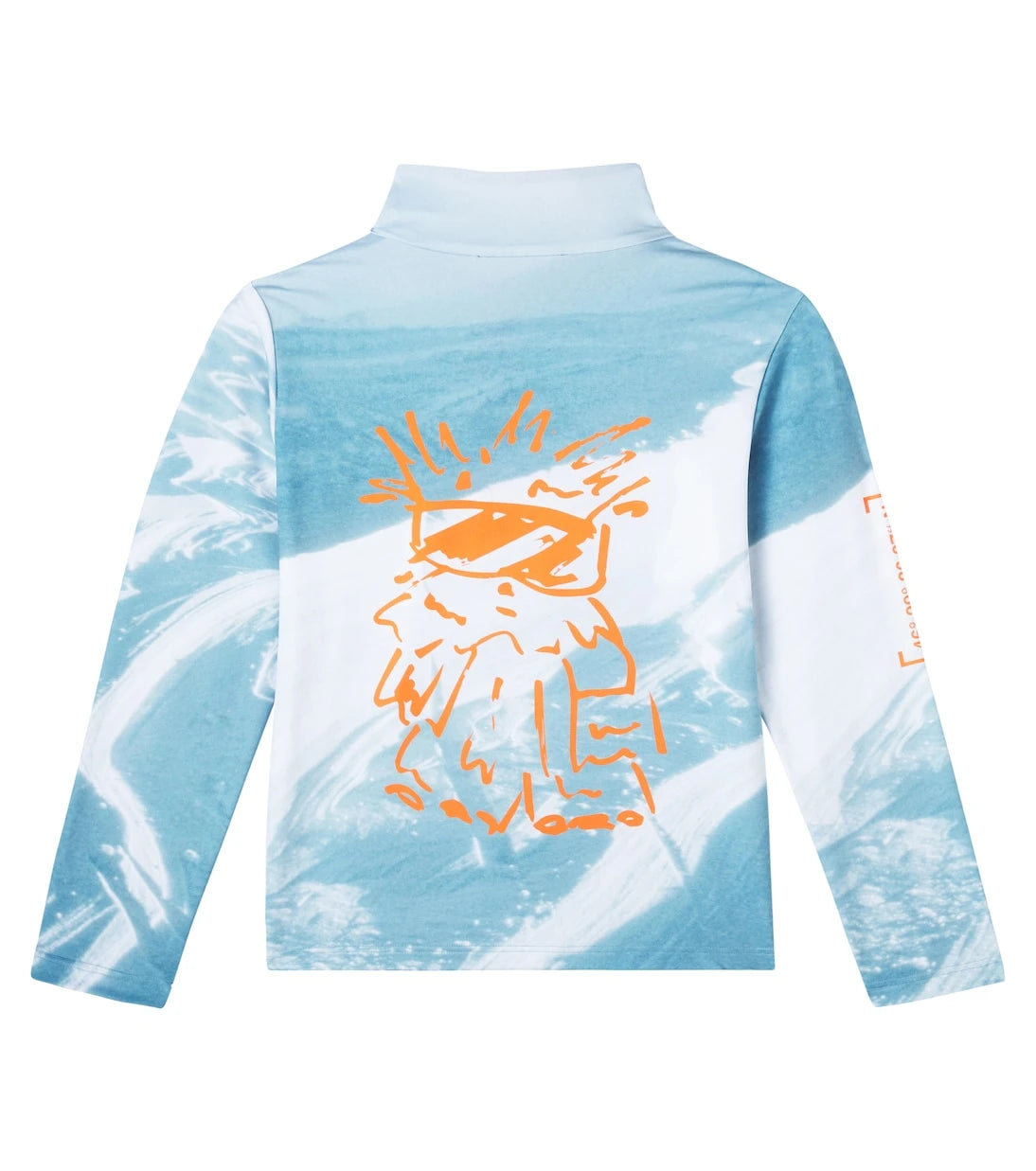 Bogner Kids - Chris logo printed technical half-zip top