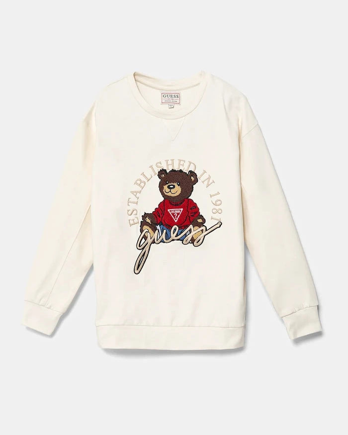 Çocuk Pamuklu Sweatshirt Guess