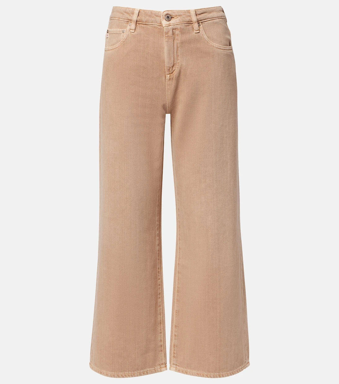AG Jeans - Saige cropped wide-leg jeans