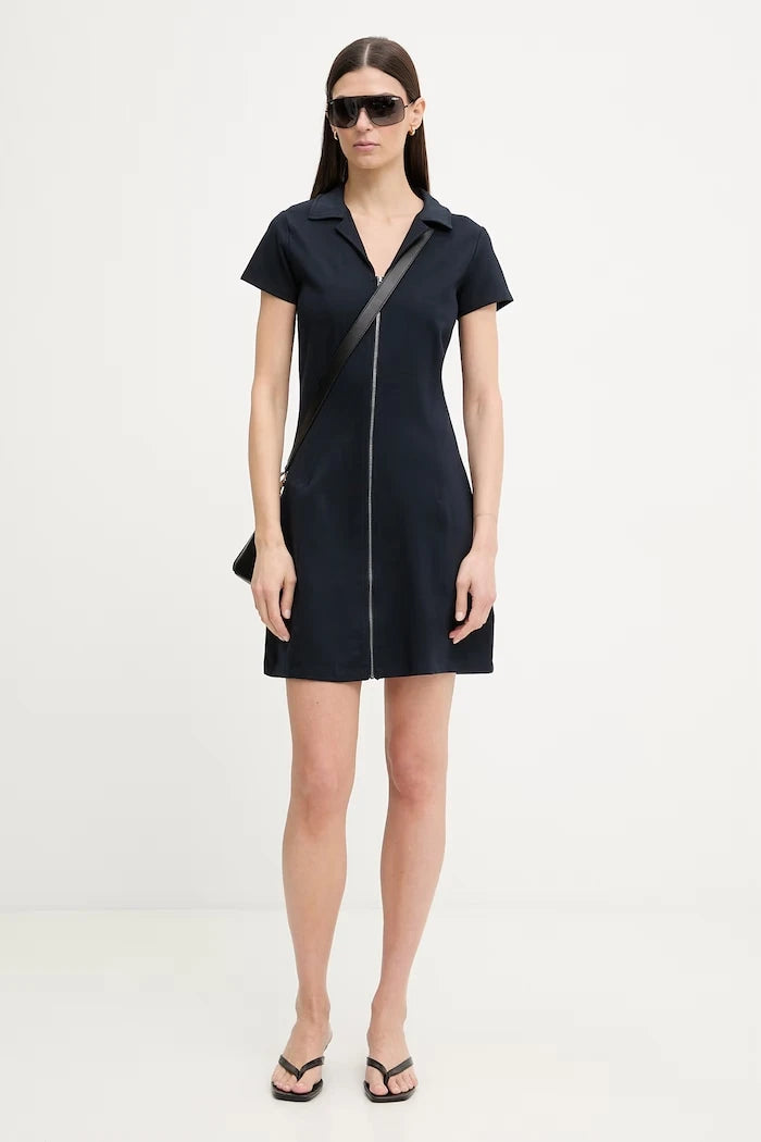 G-Star Рокля с вискоза Soft sculpt fit flare