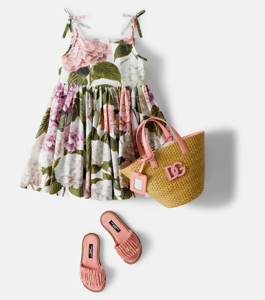 Dolce&Gabbana Kids - حقيبة كوفا DG السلة