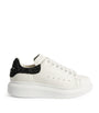 McQueen Nude Leather Oversized Sneakers