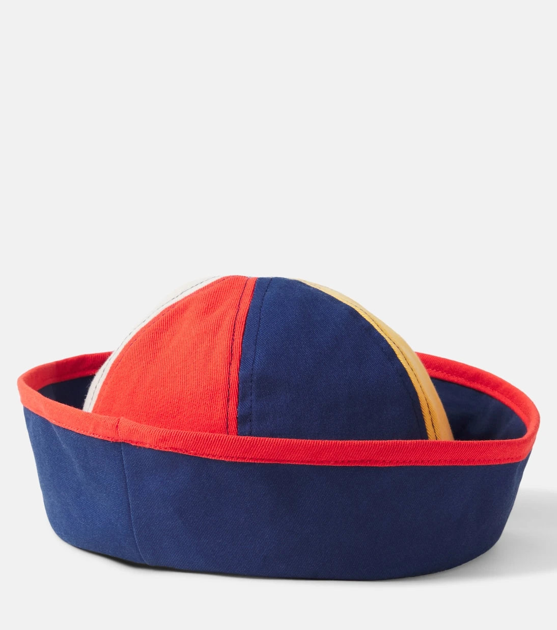 Bobo Choses - Logo colorblock cotton sailor hat