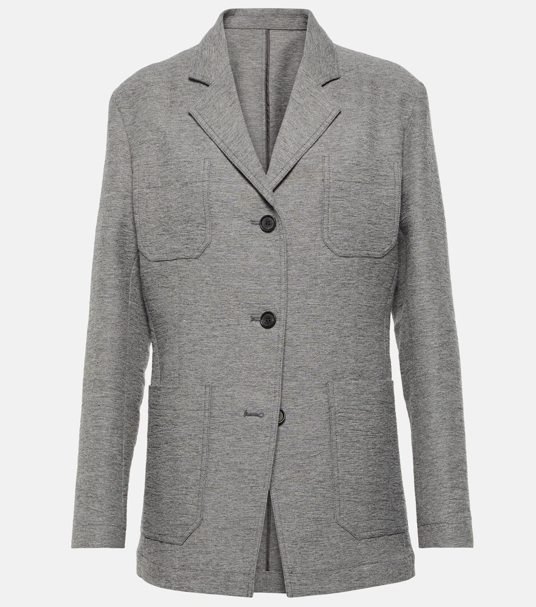 Toteme - Fitted wool-blend blazer