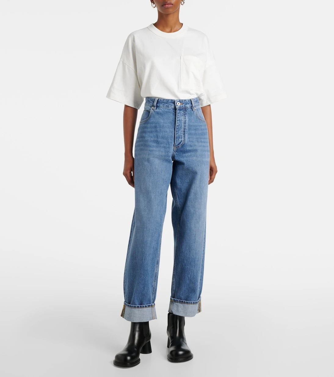 Bottega Veneta - Mid-rise straight jeans