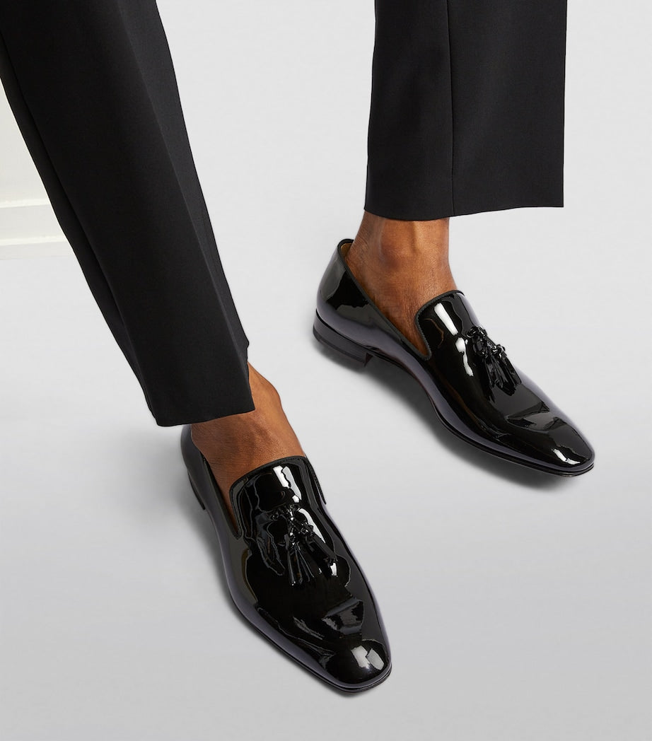 Dandelion Tassel Patent Loafers