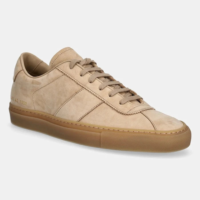 Маратонки от набук Common Projects Tennis Trainer