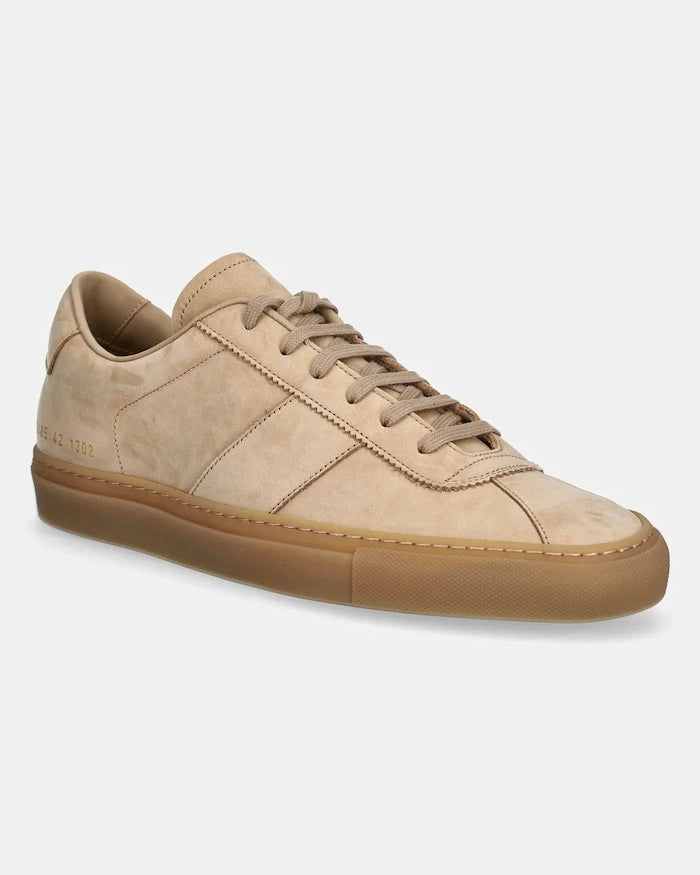 Маратонки от набук Common Projects Tennis Trainer