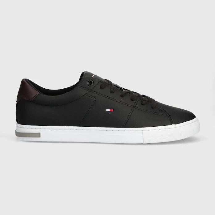 Tommy Hilfiger ESSENTIAL LEATHER DETAIL VULC Deri Spor Ayakkabı