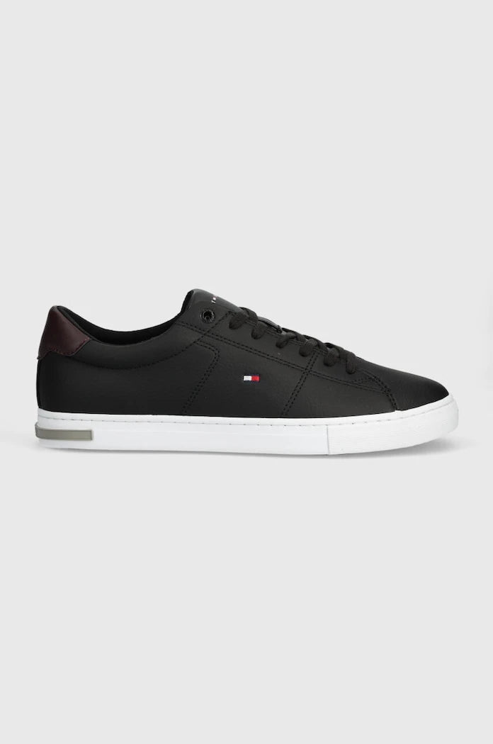 Tommy Hilfiger ESSENTIAL LEATHER DETAIL VULC Deri Spor Ayakkabı