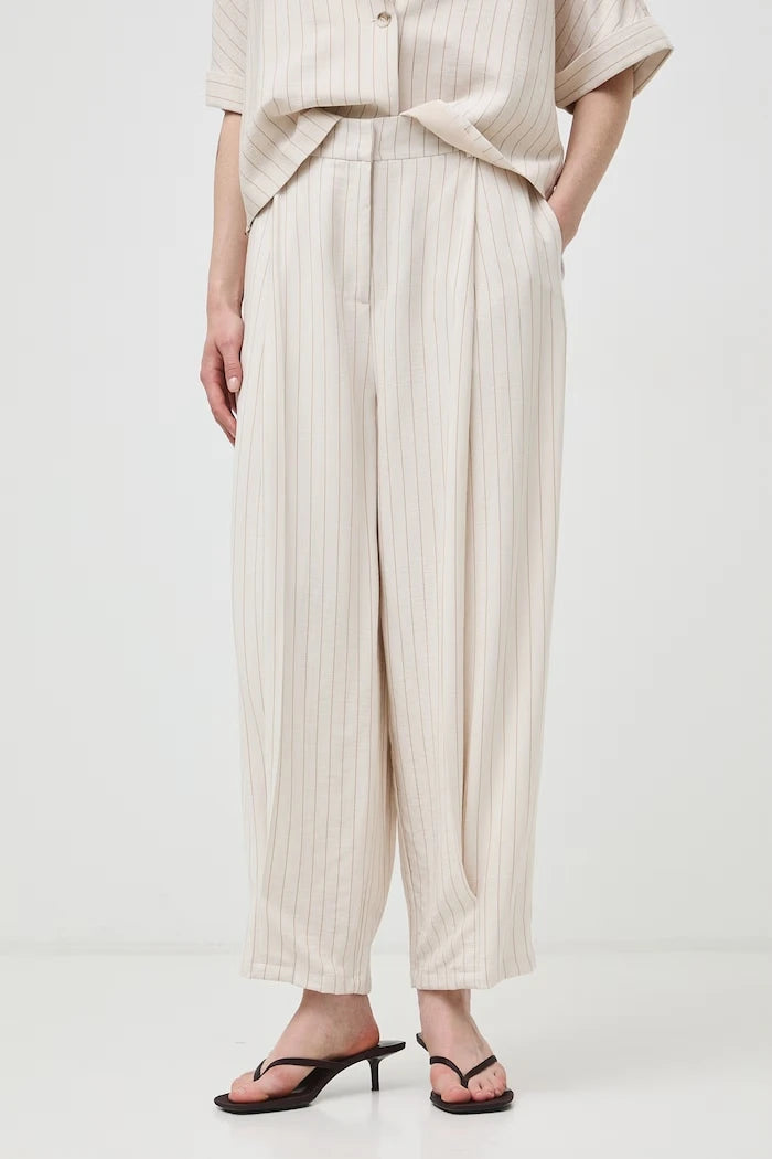 Medicine viskozalı kadın slouchy pantolon