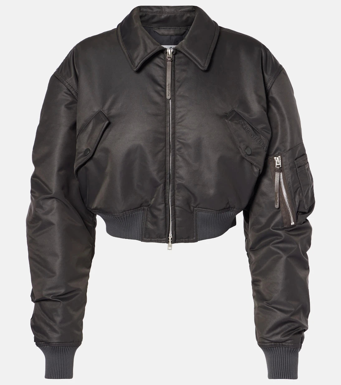 Acne Studios - Cropped bomber jacket