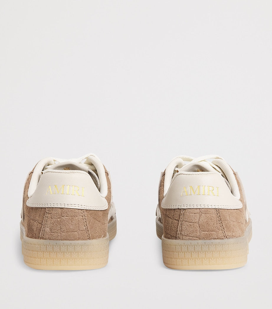 Suede Pacific Bones Low-Top Sneakers