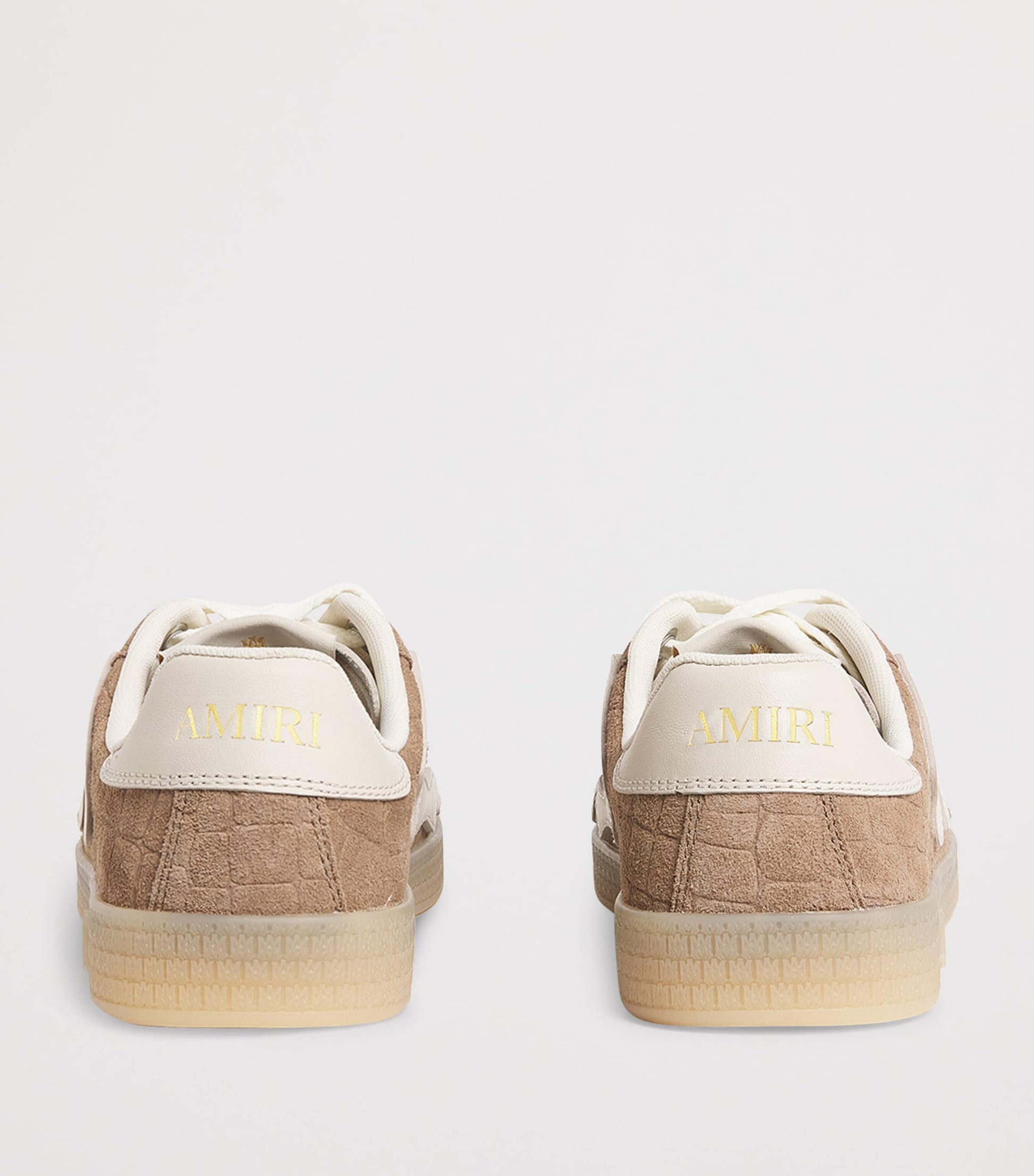 Suede Pacific Bones Low-Top Sneakers
