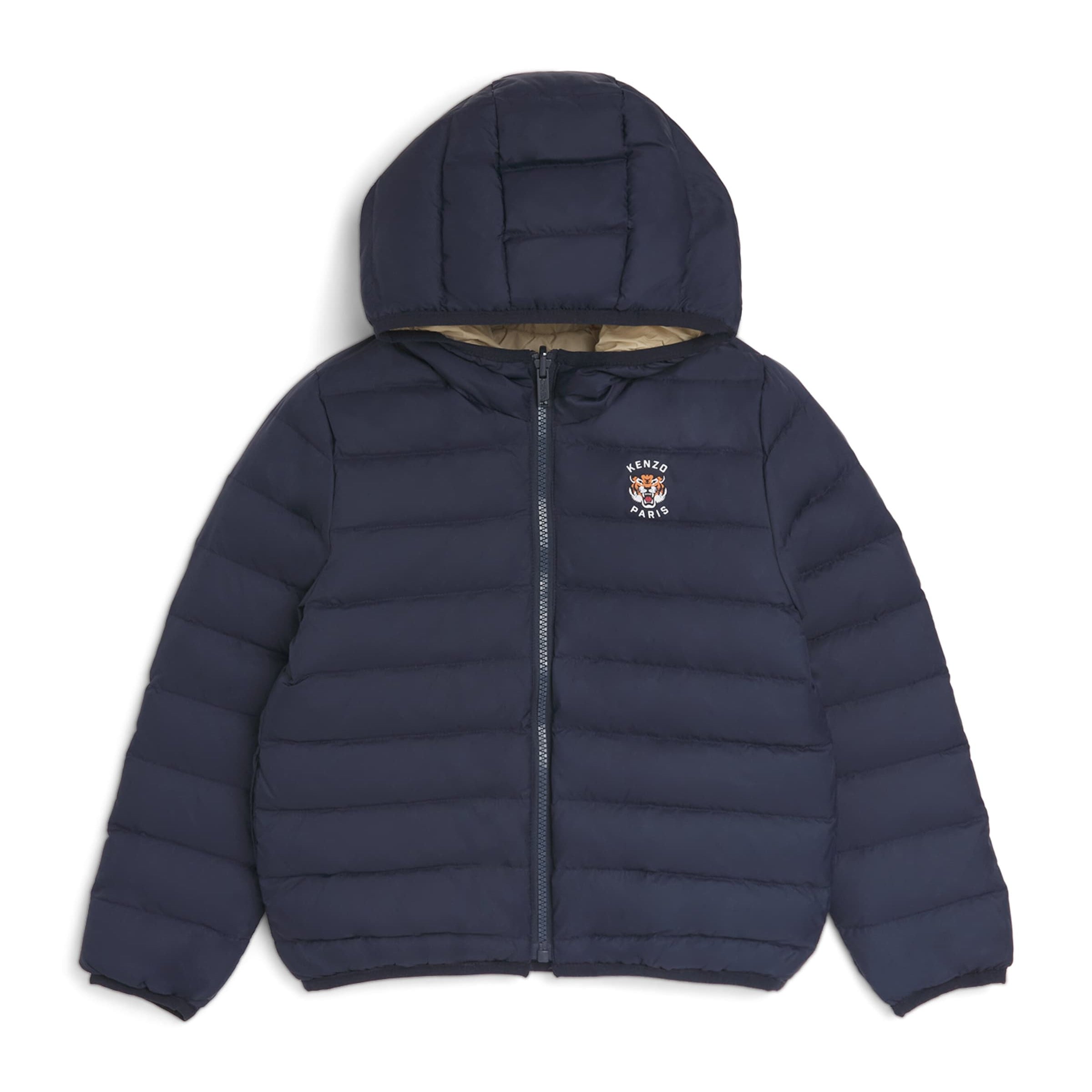 Kenzo Kids Reversible Down Logo Puffer Jacket (2-14 Years)