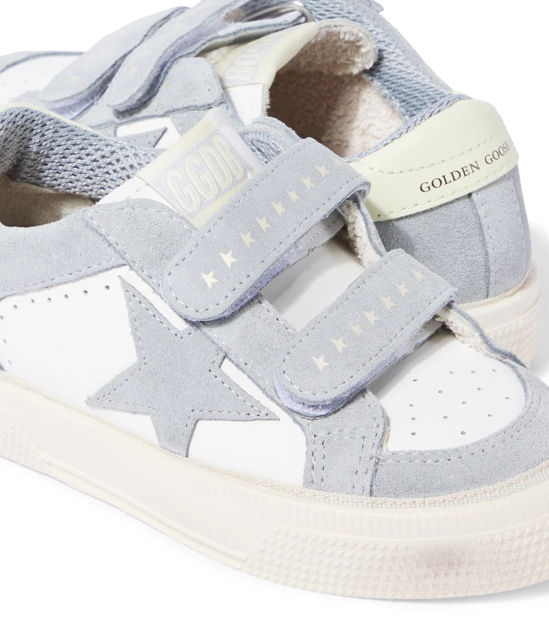 Golden Goose Kids - May suede and leather sneakers