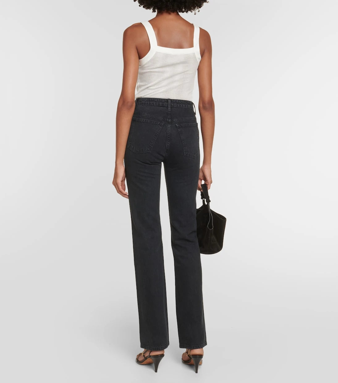 Khaite - Danielle high-rise straight jeans