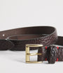 Eleventy Leather Belt