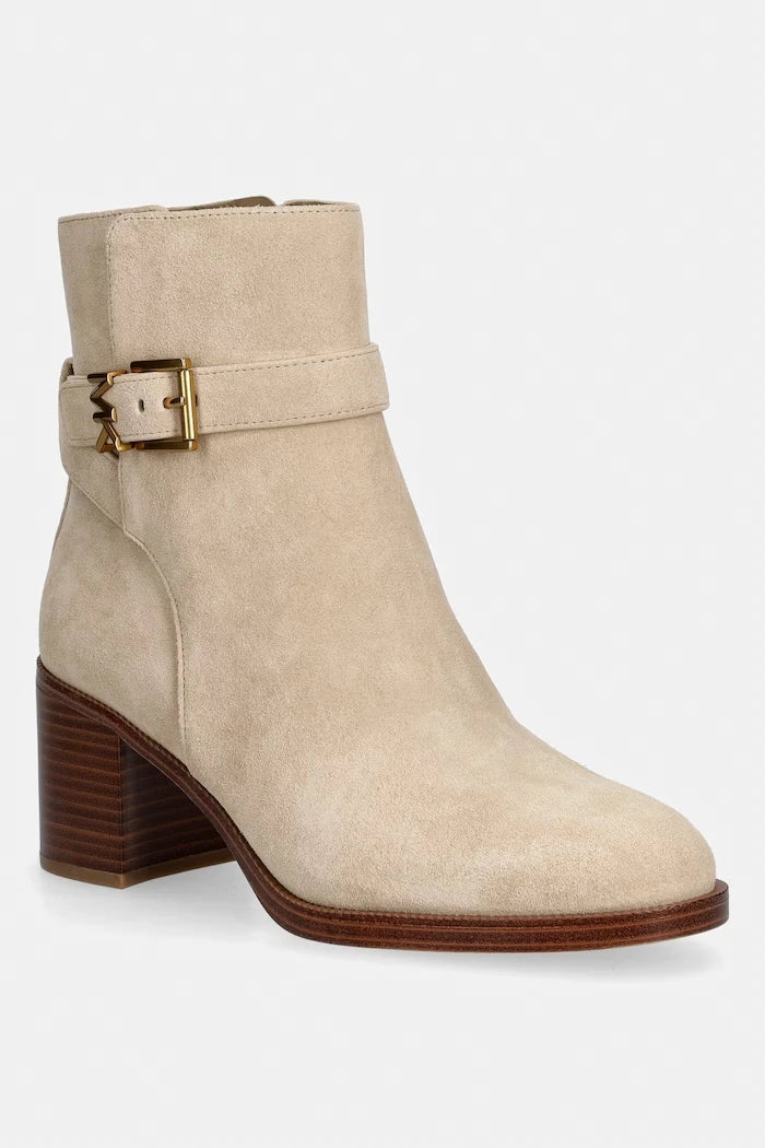 MICHAEL Michael Kors боти дамски от велур Rachel Heeled Bootie