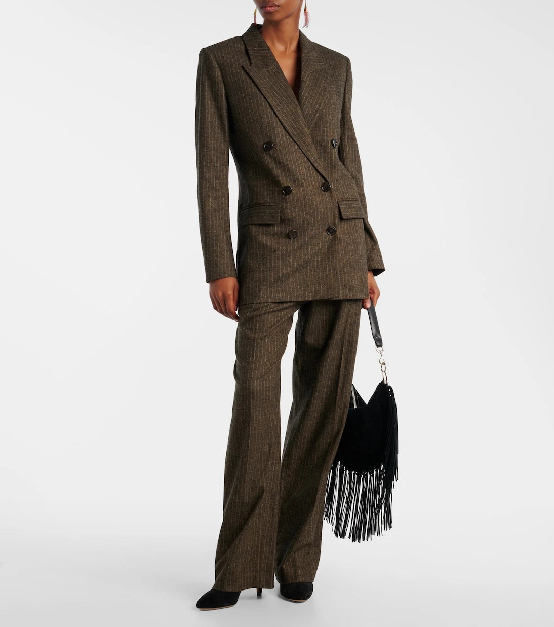 Isabel Marant - Jevima chalk stripe suit jacket