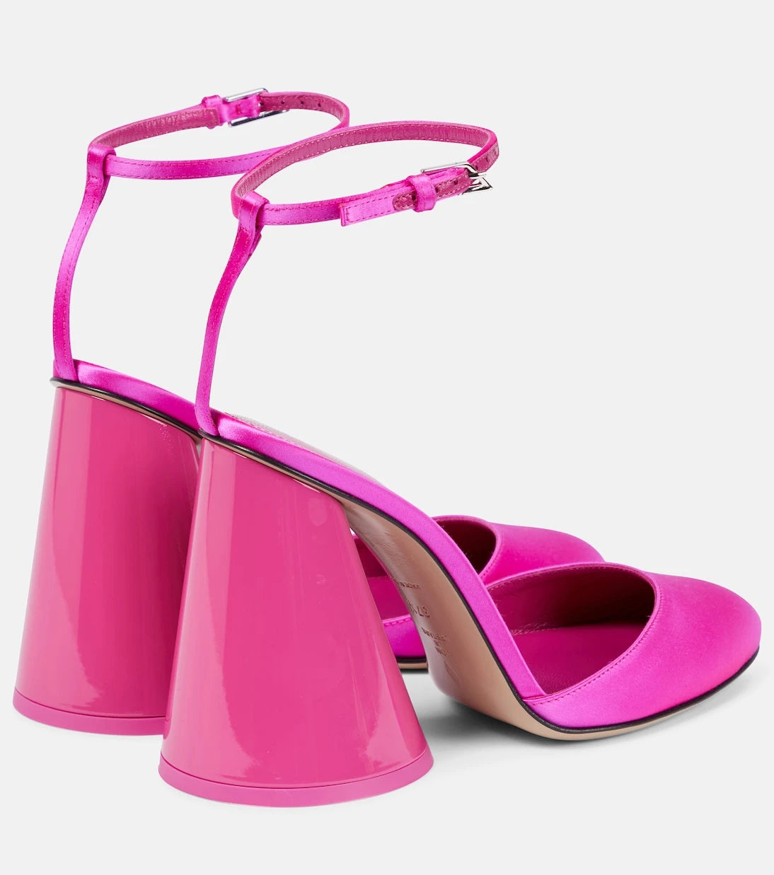 The Attico - Luz satin pumps