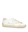 White Leather Super-Star Sneakers