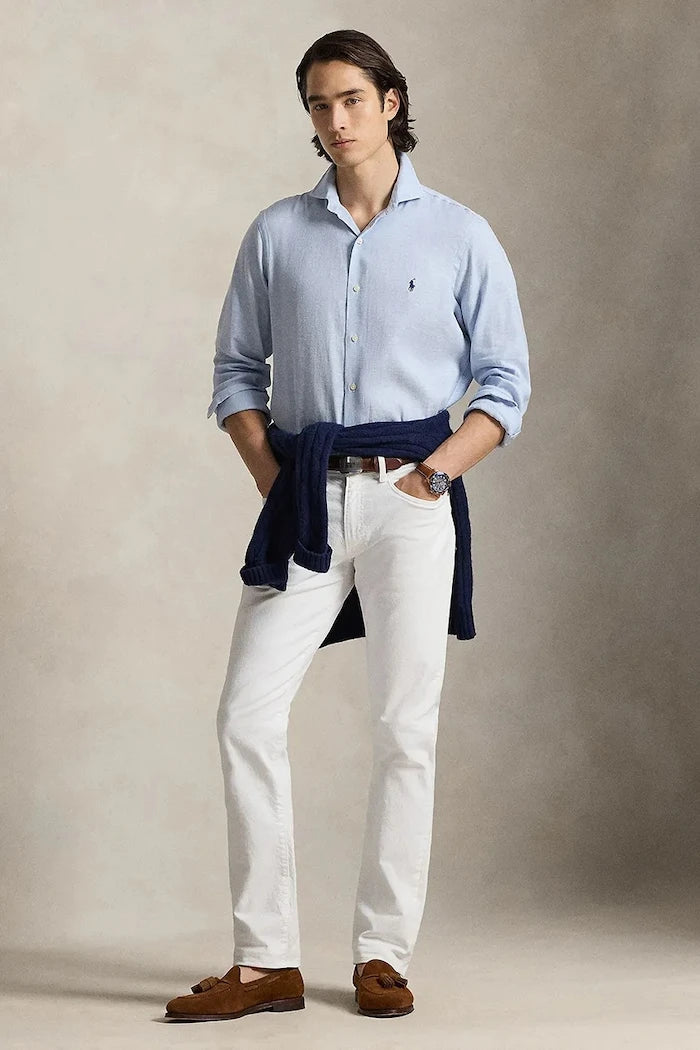 Polo Ralph Lauren риза мъжка от вълна