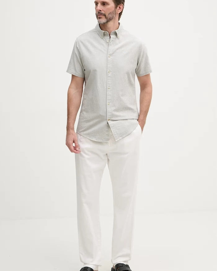 Barbour Erkek Pamuk Oxford Gömlek Oxtown S/S Tailored Shirt