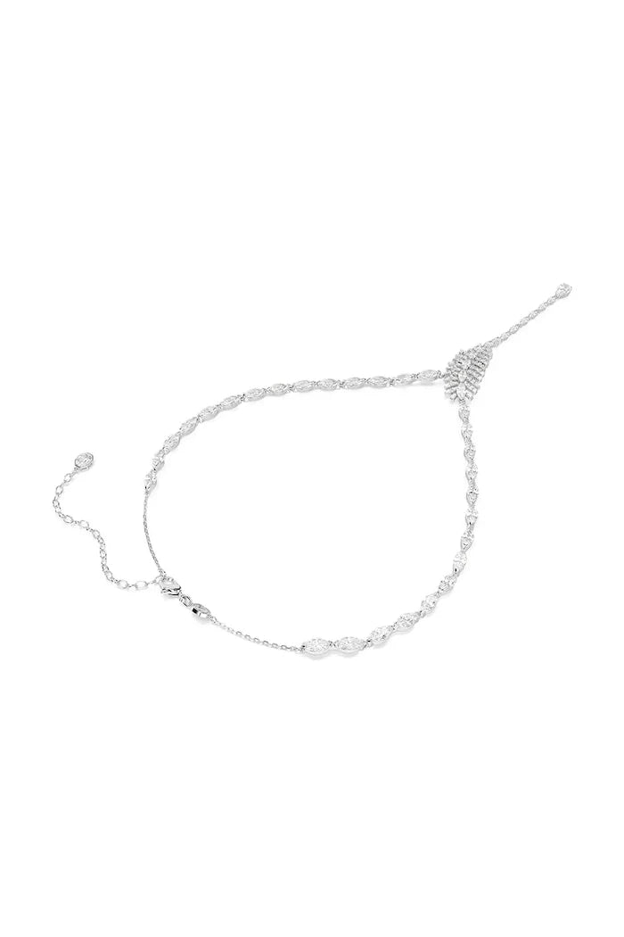 Swarovski metal ve zirkon taşlı kadın kolyesi VIENNA