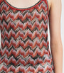 Missoni Red Swirl Zigzag Tank Top
