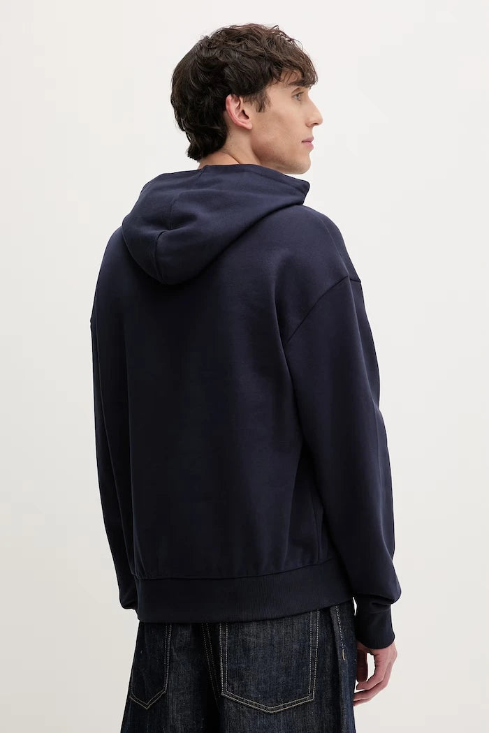 HUGO Blue erkek pamuklu kapüşonlu sweatshirt Nayohood