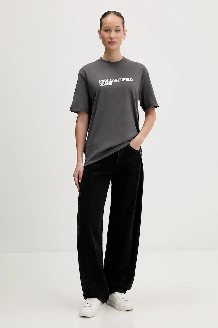 Karl Lagerfeld Jeans тениска дамска от памук