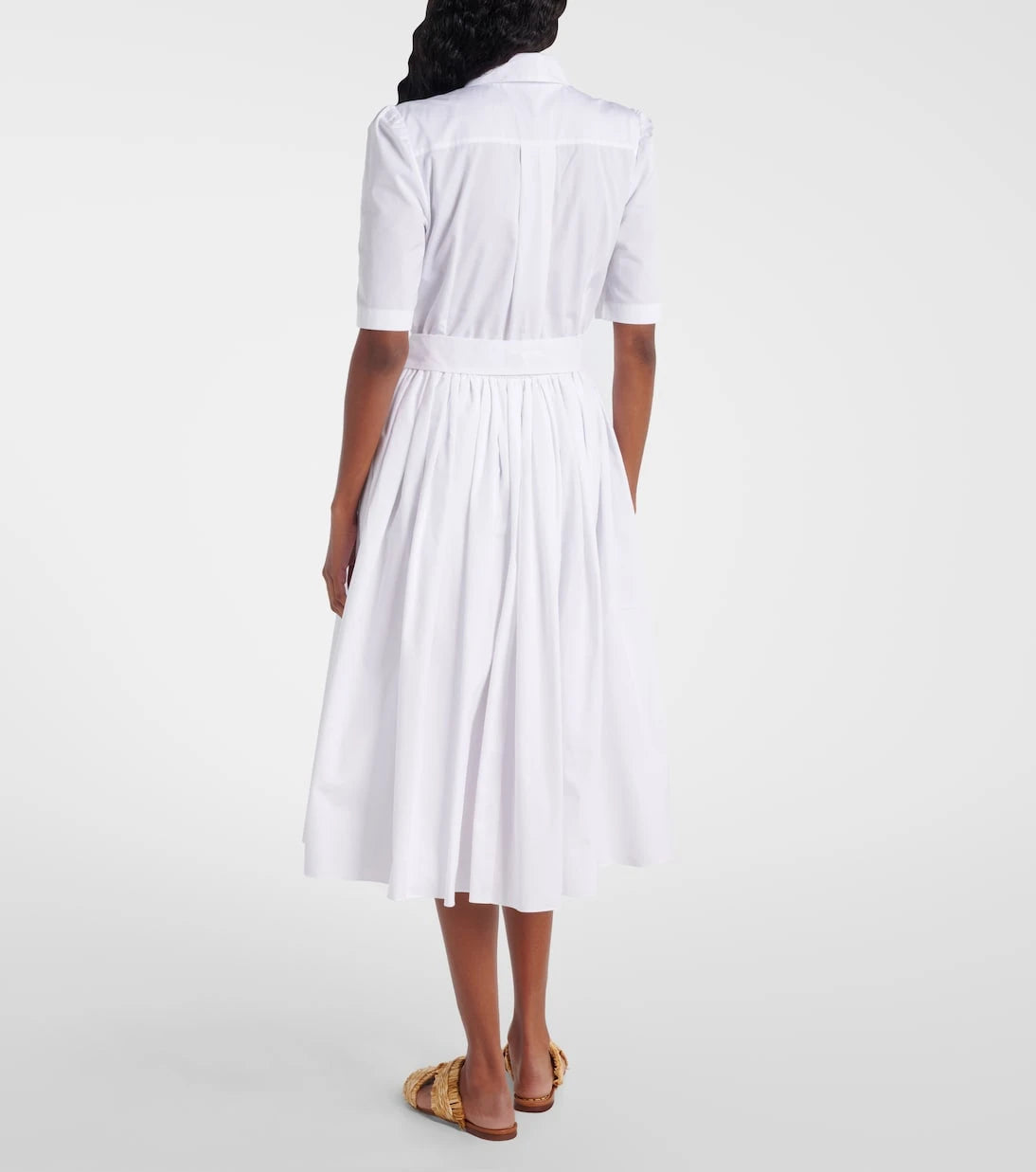 Dolce&Gabbana - Cotton poplin shirt dress