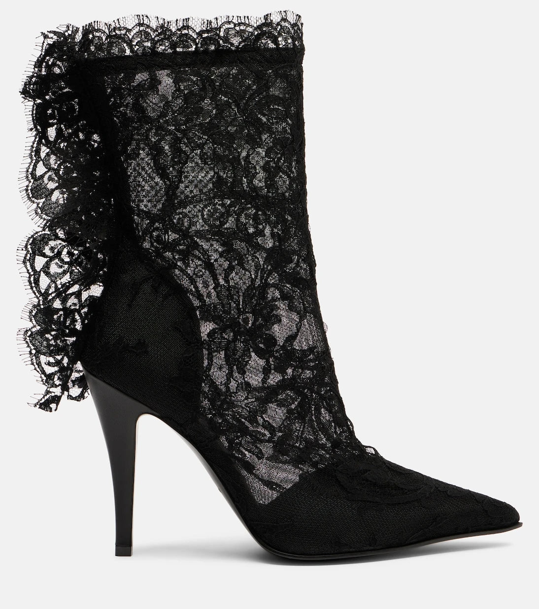 McQueen - Heron lace ankle boots