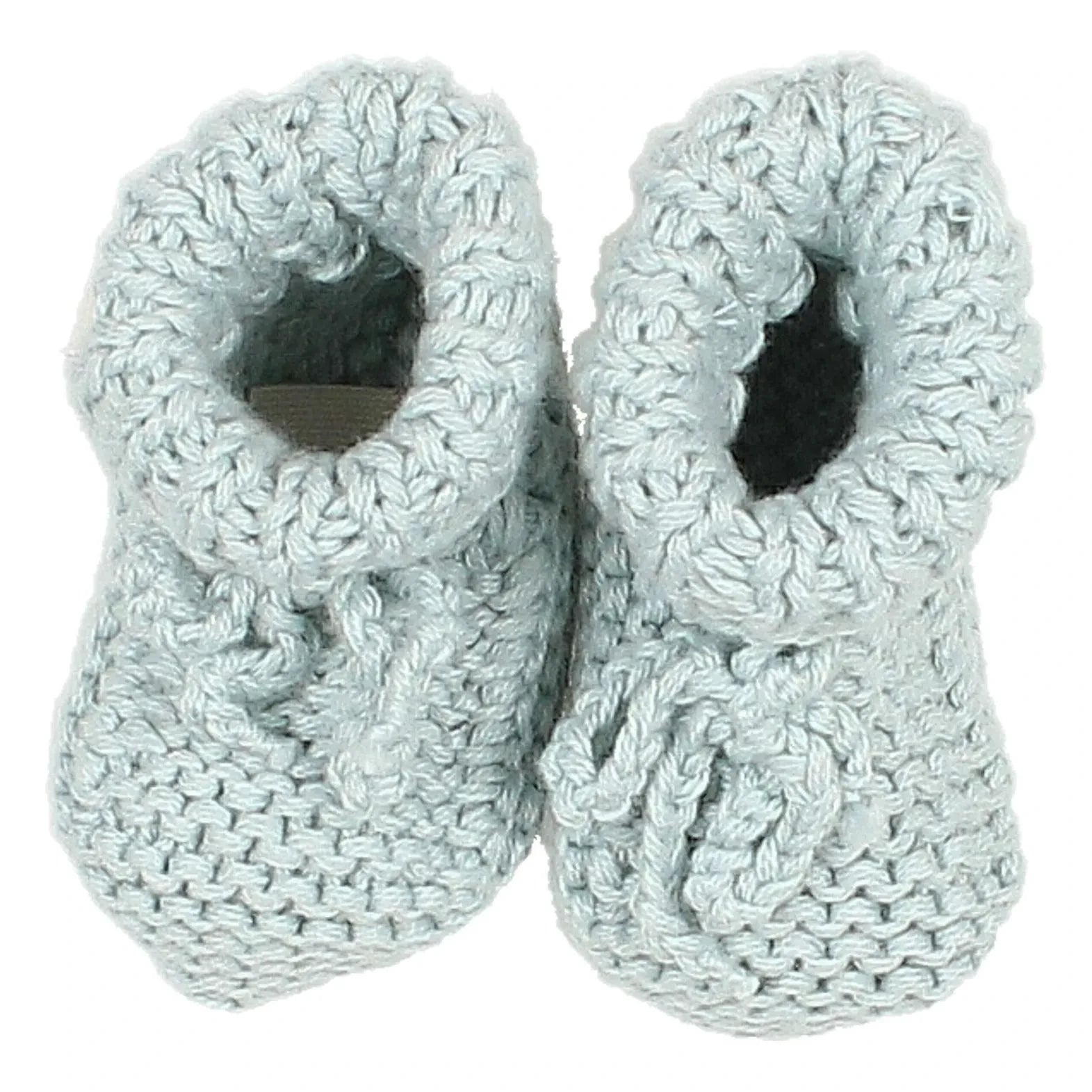 Búho - Knitted slippers | Blue