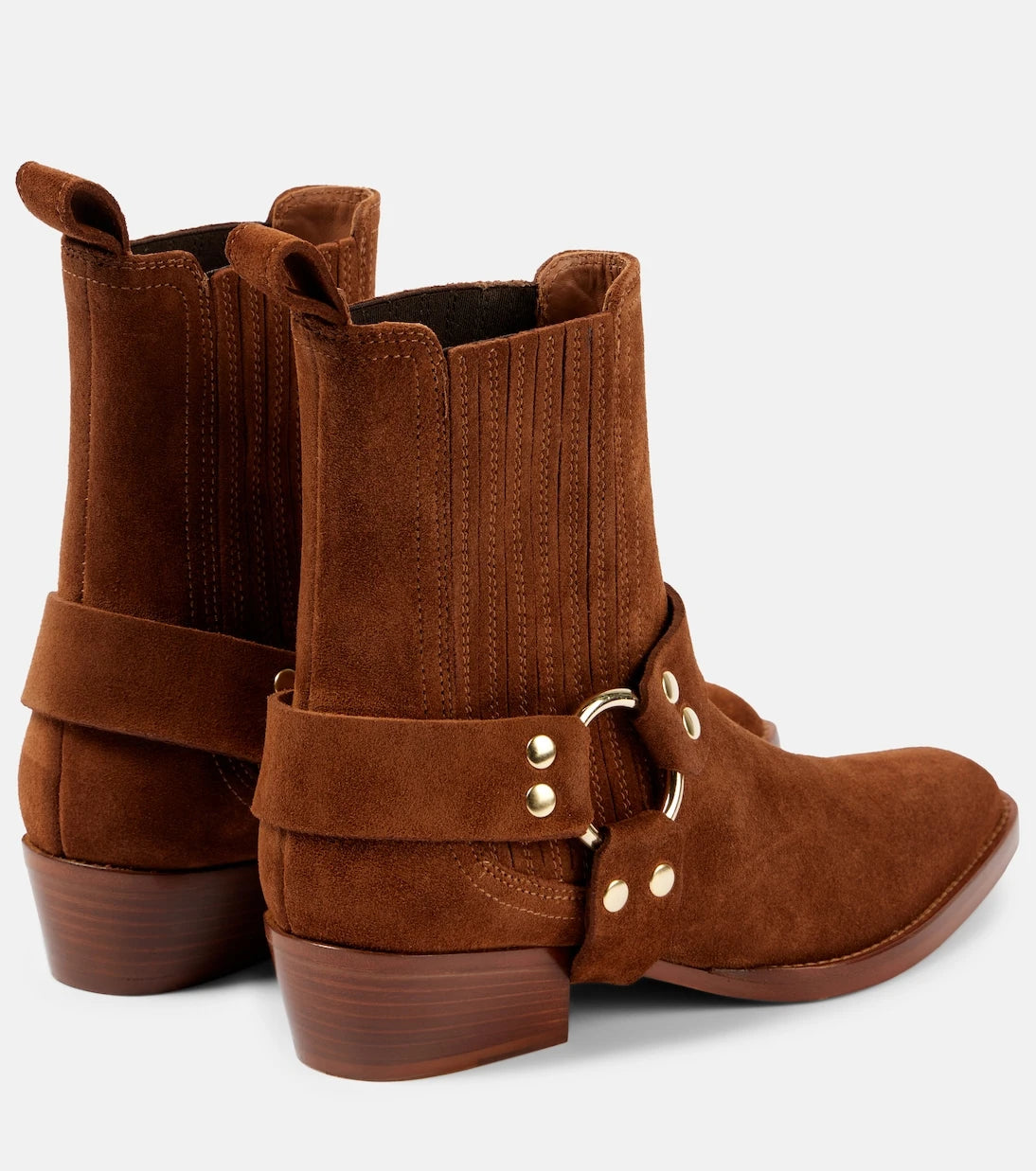 Paris Texas - Helena suede biker boots